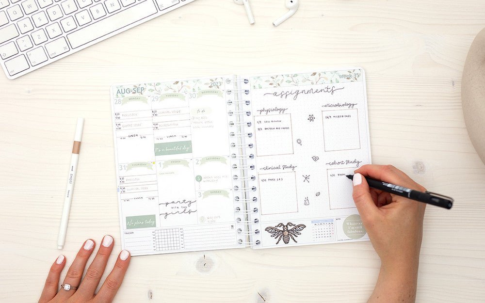 Så anpassar du almanackan efter livet 4 sätt - Personal Planner