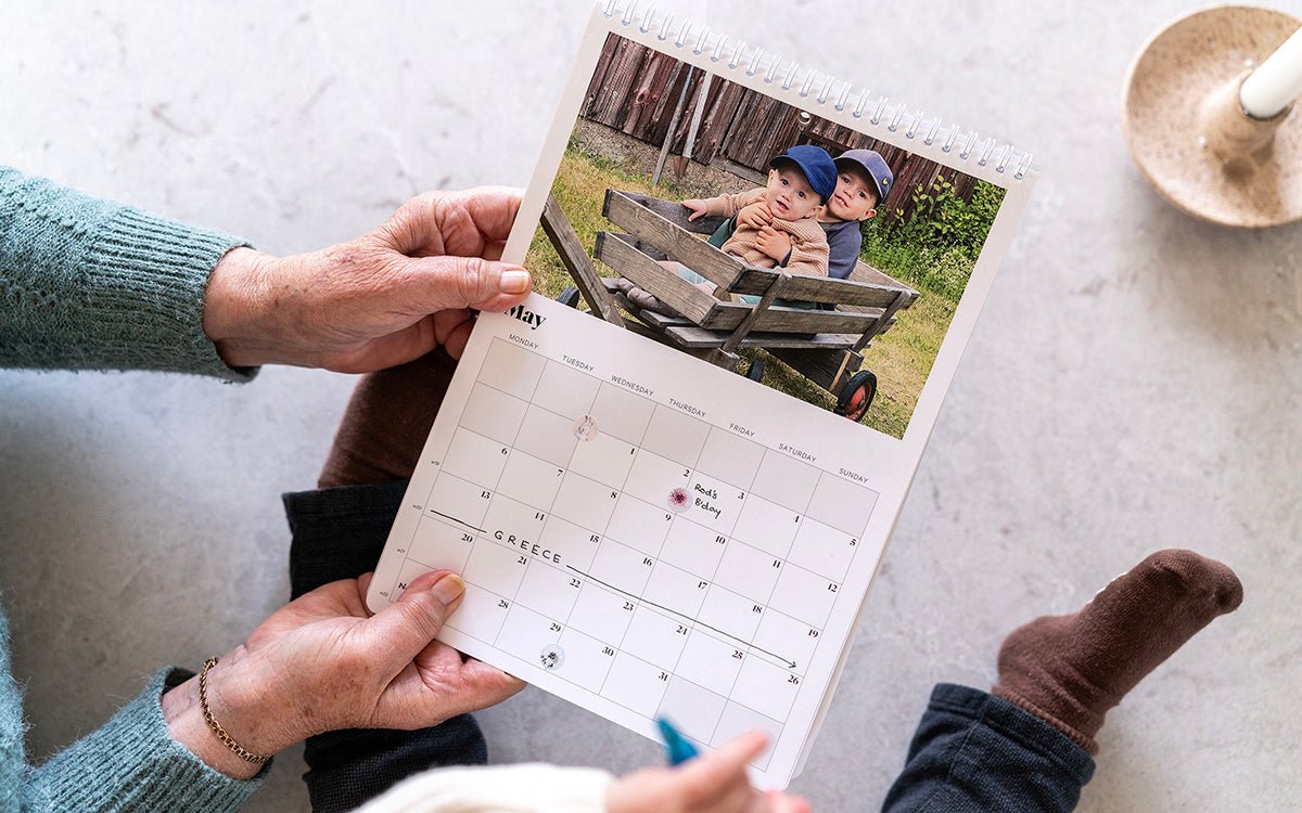 Så gör du en fotokalender med egna bilder - Personal Planner