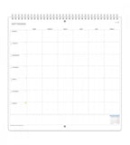 mellan familjekalender - veckoöversikt (vaggkalender)
