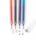 pennor kulspetspenna change of heart 1 cool - 4-pack (frixion) bla, indigo, svart, rod