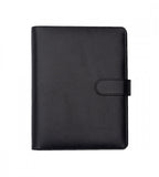 fodral ringpärm till systemkalender - storlek a5 - svart - slät (a5) svart