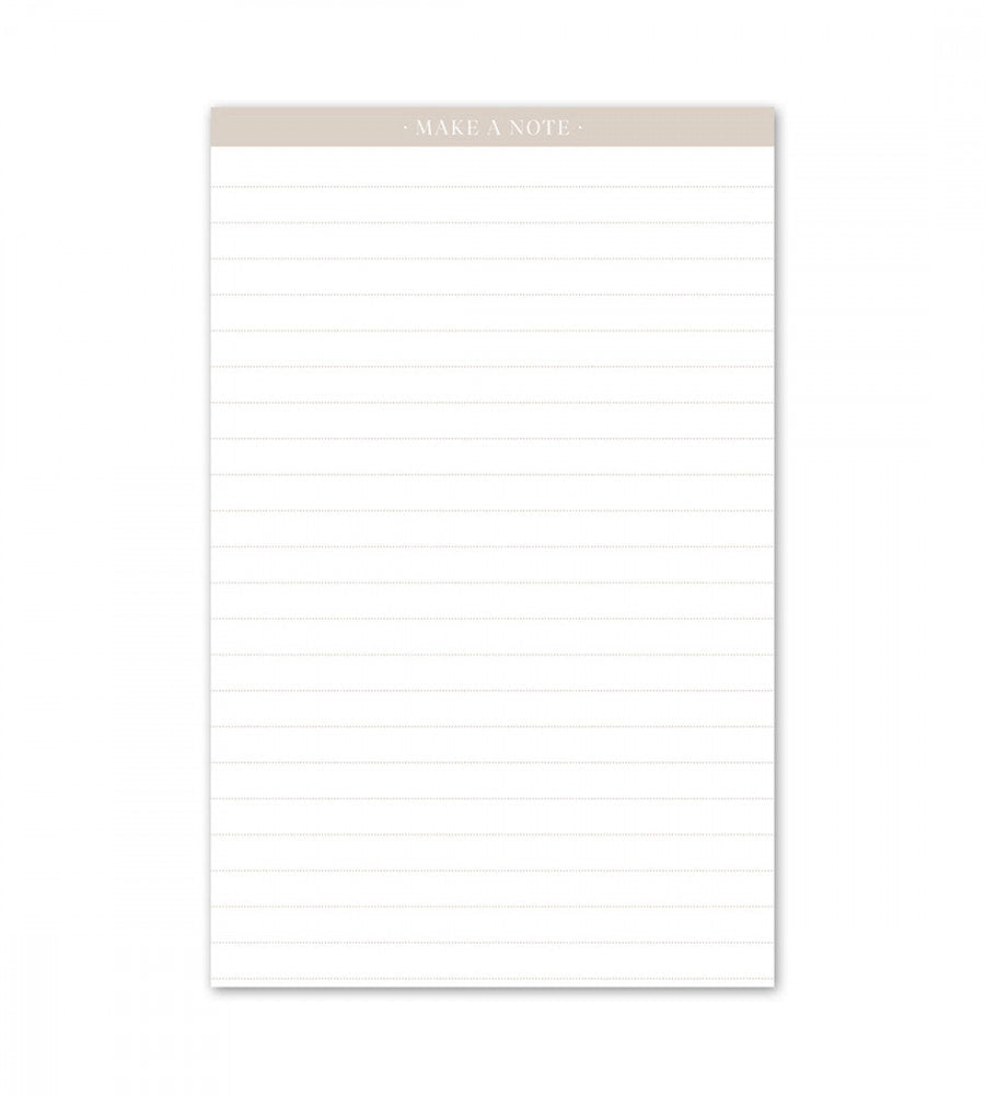 block anteckningsblock classic a5 - beige (a5) beige