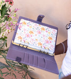 fodral ringpärm till systemkalender - storlek a5 - lila (a5) lila