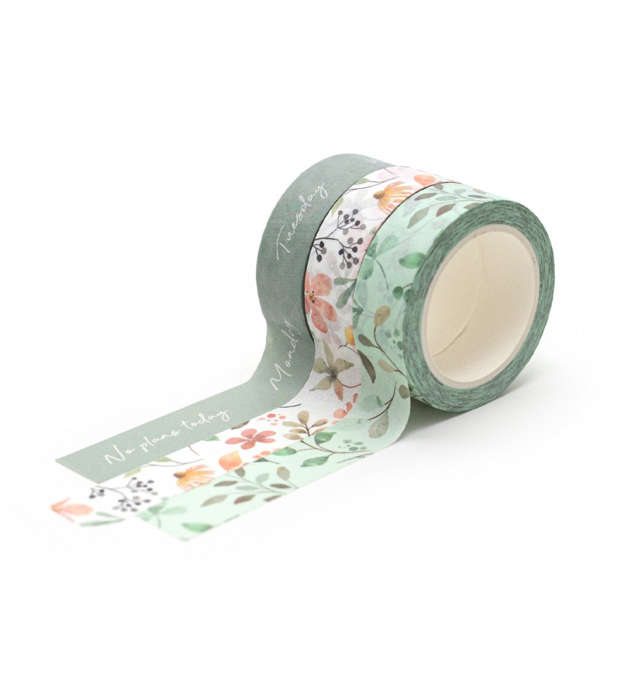 Washi Tape - Washi Tape 3-Pack - Green