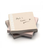 sticky-notes sticky notes dusty blush 3-pack - rosa/lila (post-it) flerfärgad