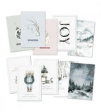 vykort julkort christmas mood 10-pack (julkort) flerfärgad