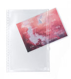 plastficka plastficka till almanacka - storlek a4 - med zip (a4) transparent