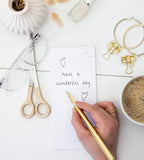 penna kulspetspenna luxe letters - guld (ball-point-pen) guld