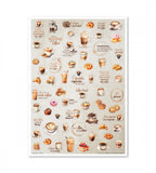 klistermarke klistermärken coffee crush (other-shapes) beige