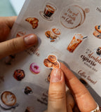 klistermarke klistermärken coffee crush (other-shapes) beige