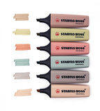 penna Överstrykningspennor stabilo boss original nature colors 6-pack (stabilo) flerfärgad