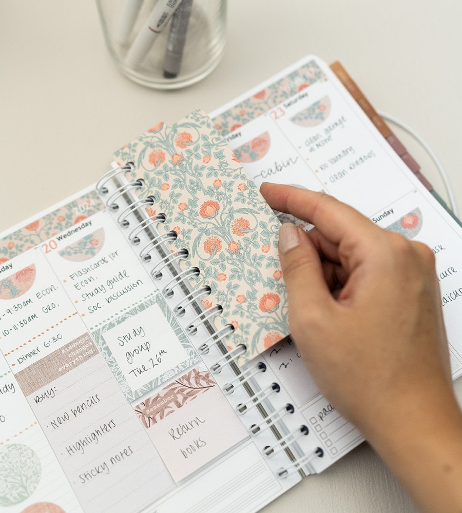 snap-in snap in-flikar kind to your mind till almanacka (3-pack) flerfärgad