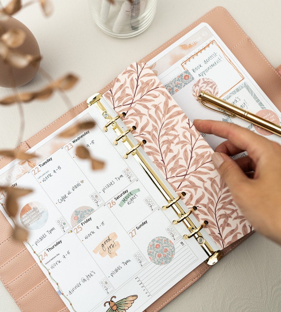 A5 Liniaal BE-TOOL Zwart Plastic Notebook Binder Liniaal voor navulbare 6-Ring Binder Journal Organizer Notebook A5 Liniaal BE-TOOL Zwart Plastic Notebook Binder Liniaal voor navulbare 6-Ring Binder Journal Organizer Notebook