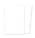 snap-in refill-sidor blanka 12-pack till systemkalender - storlek a5 (systemkalender)