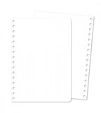 refill snap in refill-sidor blanka 12-pack till almanacka - storlek a5 (spiral)