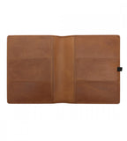 fodral almanacksfodral läder - storlek a5 - cognac (kalvskinn) cognac