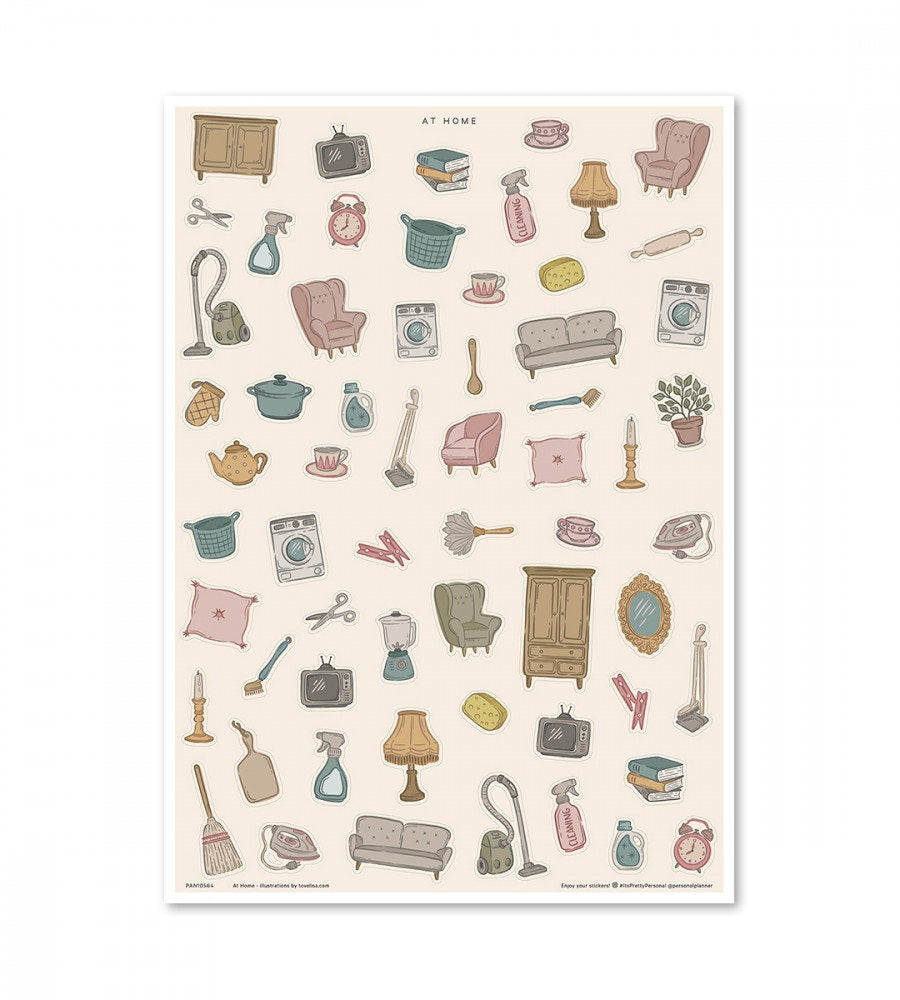 paket klistermärken lovely lot 10-pack (klistermarken)