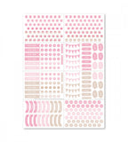 paket klistermärken lovely lot 10-pack (klistermarken)