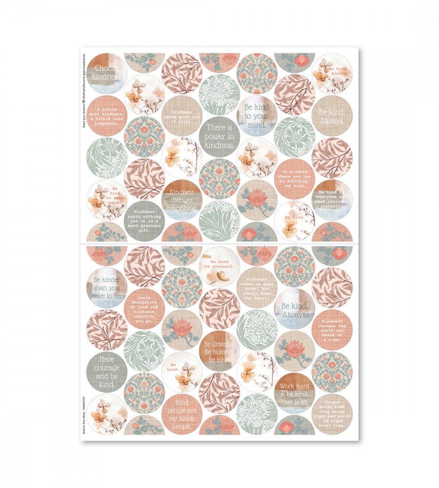 paket klistermärken lovely lot 10-pack (klistermarken)