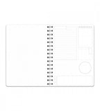 a5 personlig bullet journalbok - storlek a5 - spiralbunden (anteckningsbok)