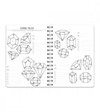 a5 personlig bullet journalbok - storlek a5 - spiralbunden (anteckningsbok)