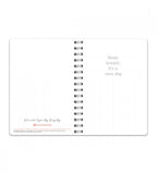 a5 personlig selfcarebok - storlek a5 - spiralbunden (anteckningsbok)