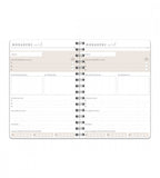 a5 personlig selfcarebok - storlek a5 - spiralbunden (anteckningsbok)