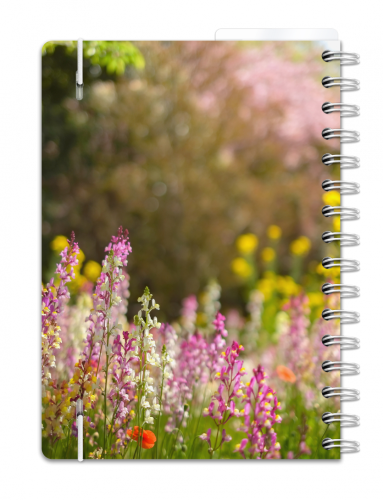 a5 personlig trädgårdsbok - storlek a5 - spiralbunden (anteckningsbok)
