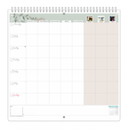 mellan personlig stallkalender - veckoöversikt (vaggkalender)