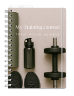 a5 personlig träningsdagbok - storlek a5 - spiralbunden (anteckningsbok)