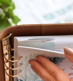 flikar flikar ocean stories till systemkalender - storlek a5 och personal (systemkalender) blå / brun