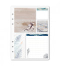 sticky-notes sticky notes ocean stories till systemkalender - storlek a5 (systemkalender) blåbrun