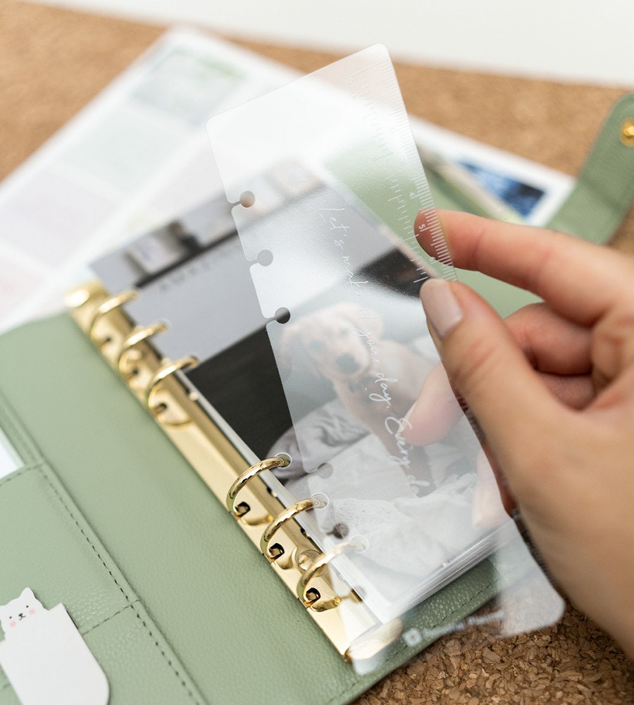 paket kit get organised till systemkalender - storlek personal (tabs) pastell