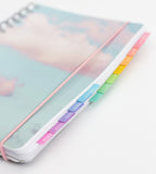 paket kit get organised till systemkalender - storlek personal (tabs) pastell