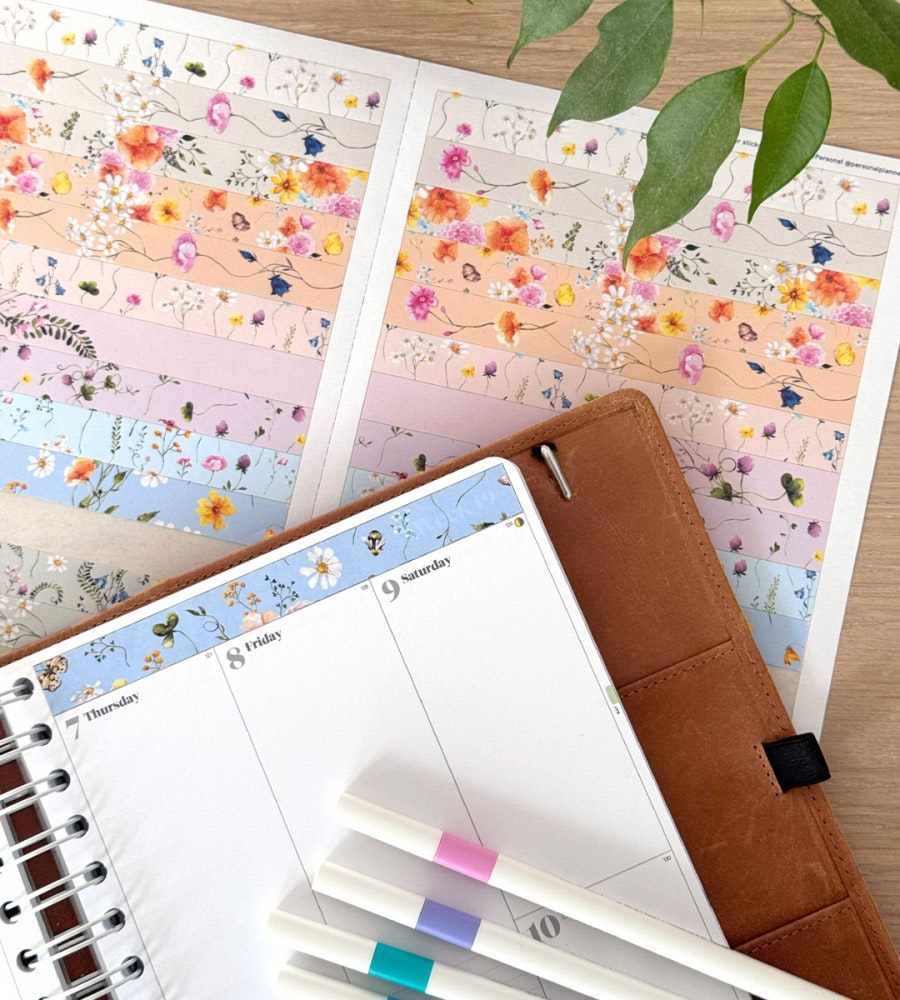 klistermarke klistermärken sunny meadow (headers) (headers) multifärg