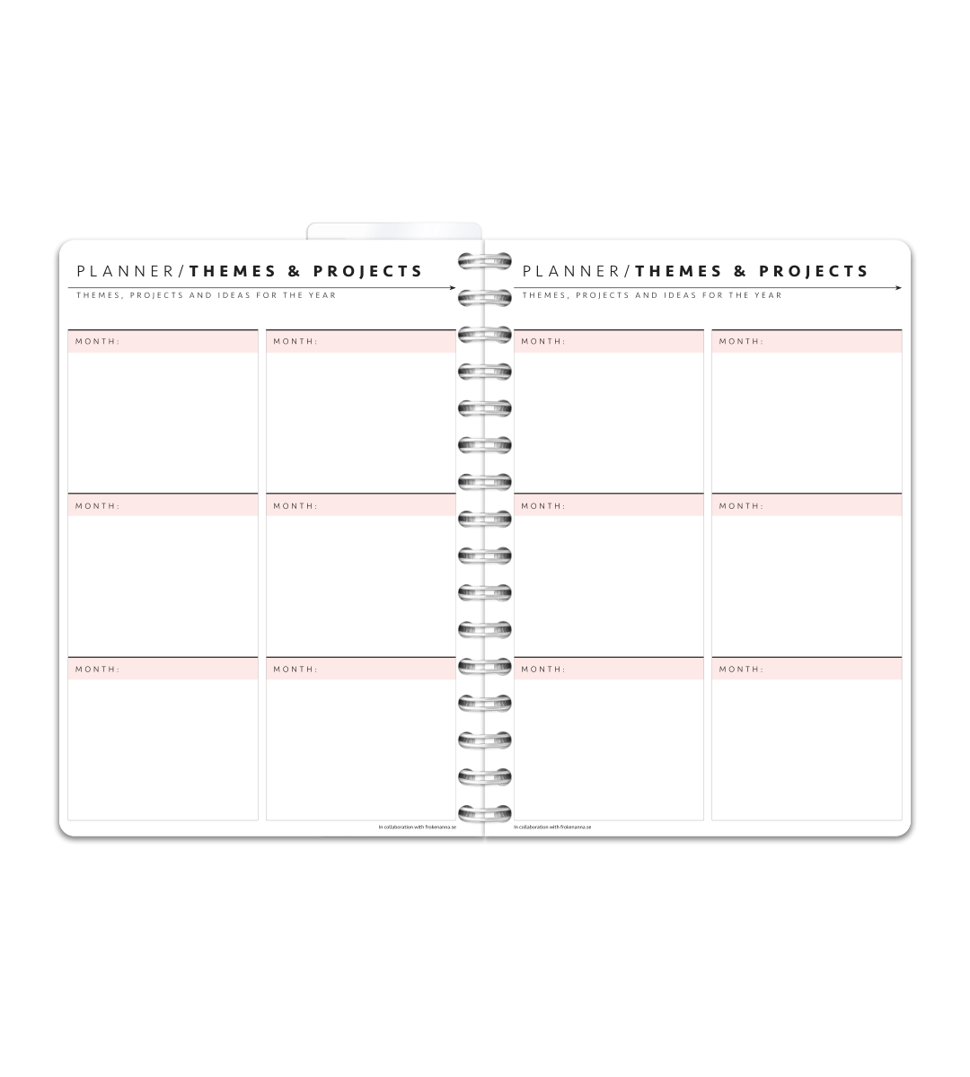 Spiral Binding A5 - Teacher Planner