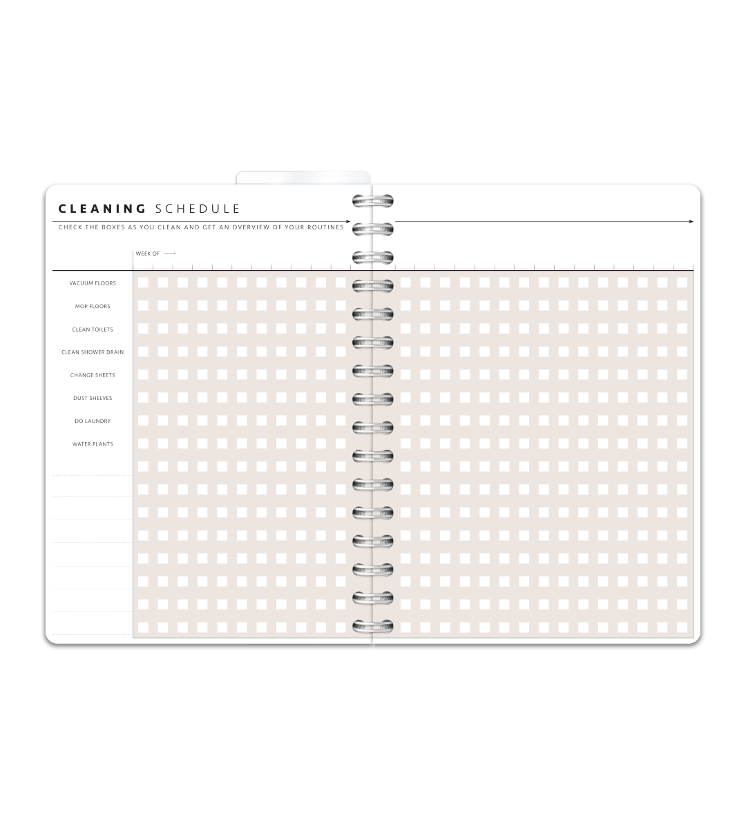 Spiral Binding A5 - Guest Book
