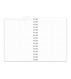 Spiral Binding A5 - Guest Book