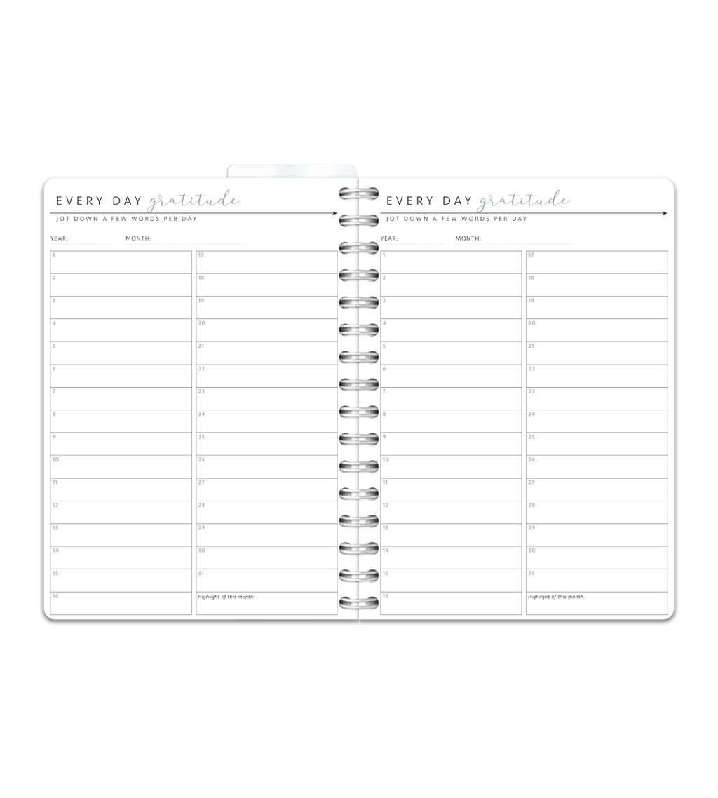 Spiral Binding A5 - Self-Care Journal