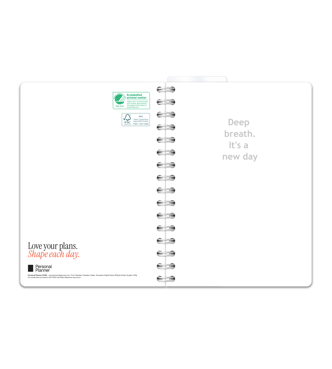 Spiral Binding A5 - Self-Care Journal