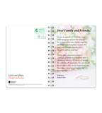 Spiral Binding A5 - Wedding Guest Book