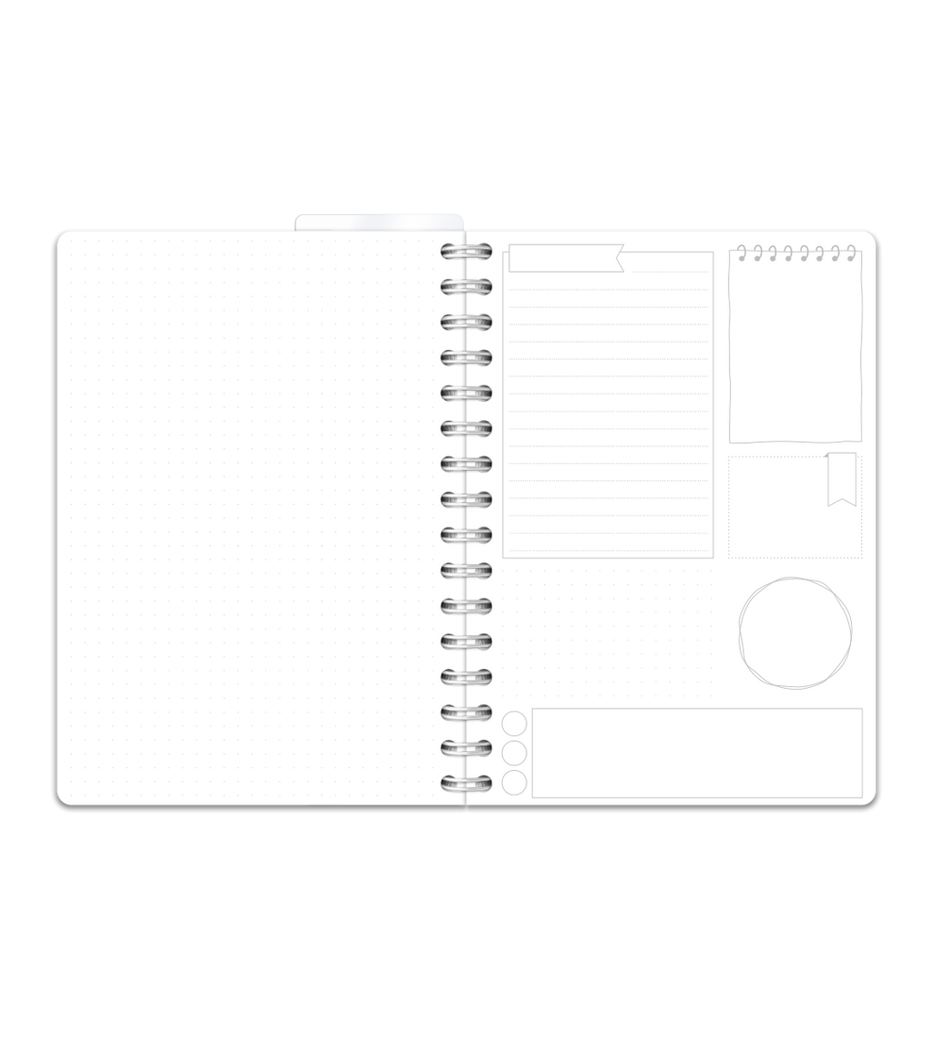 Spiral Binding A5 - Bullet Journal