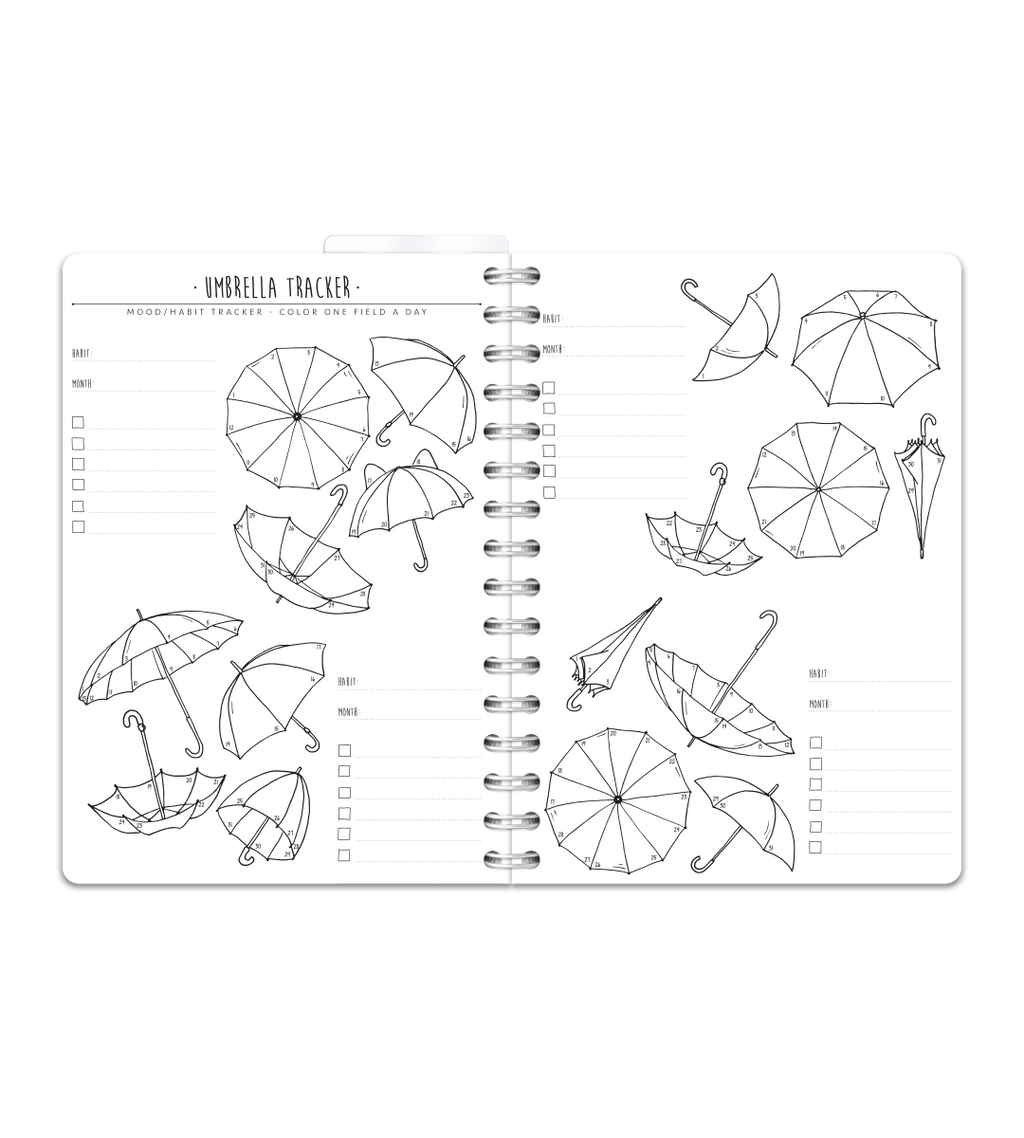 Spiral Binding A5 - Bullet Journal