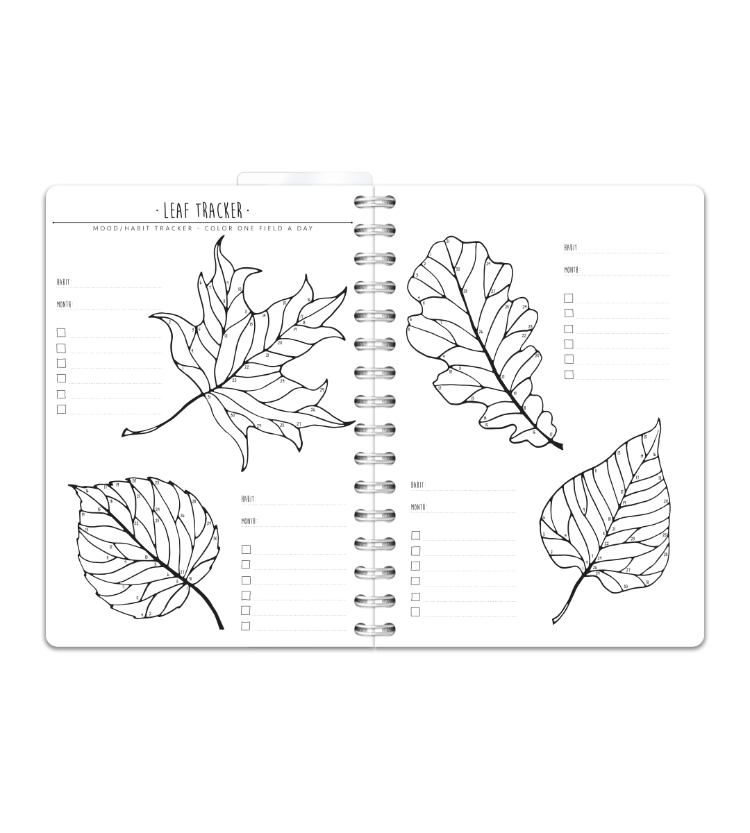 Spiral Binding A5 - Bullet Journal