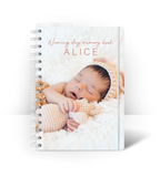 Spiral Binding A5 - Baby Guest Book