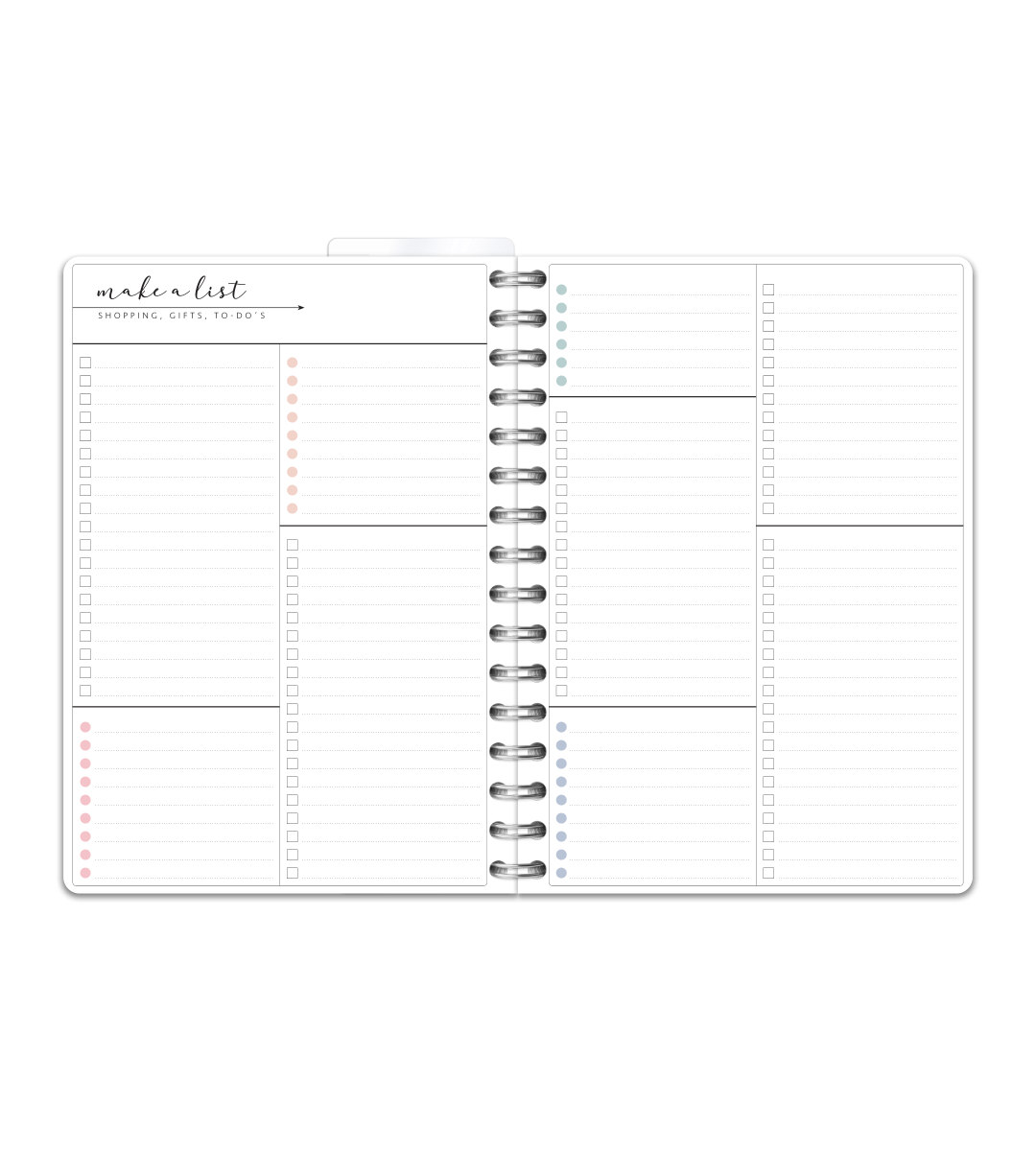 Spiral Binding A5 - Workout Planner