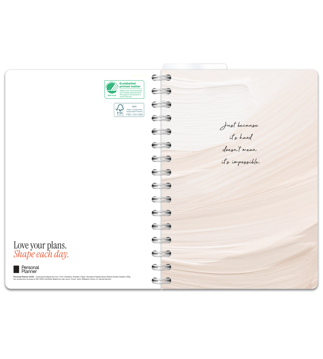 Spiral Binding A5 - Student Planner