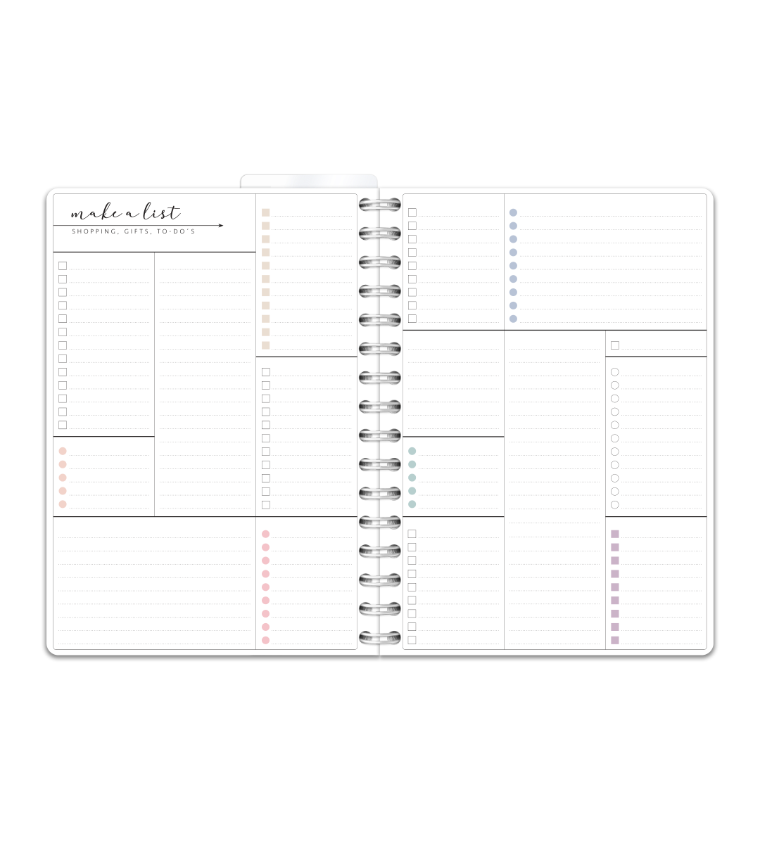 Spiral Binding A5 - Student Planner