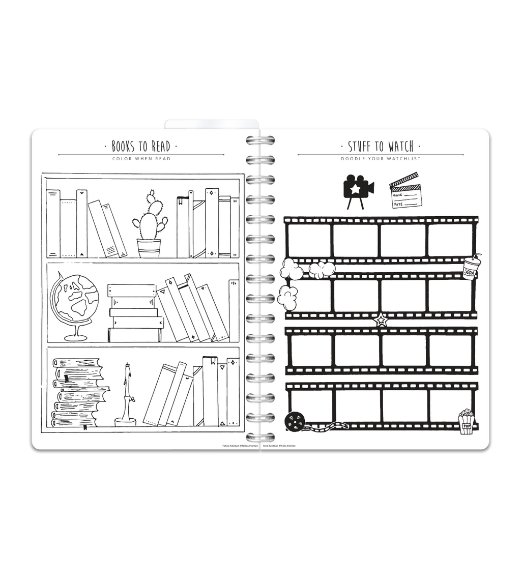 Spiral Binding A5 - Student Planner
