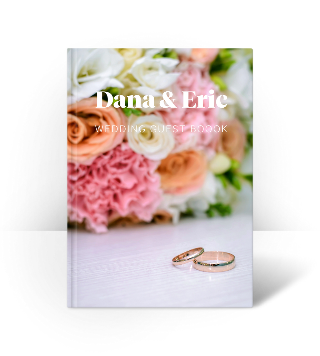 Hardcover A5 - Wedding Guest Book